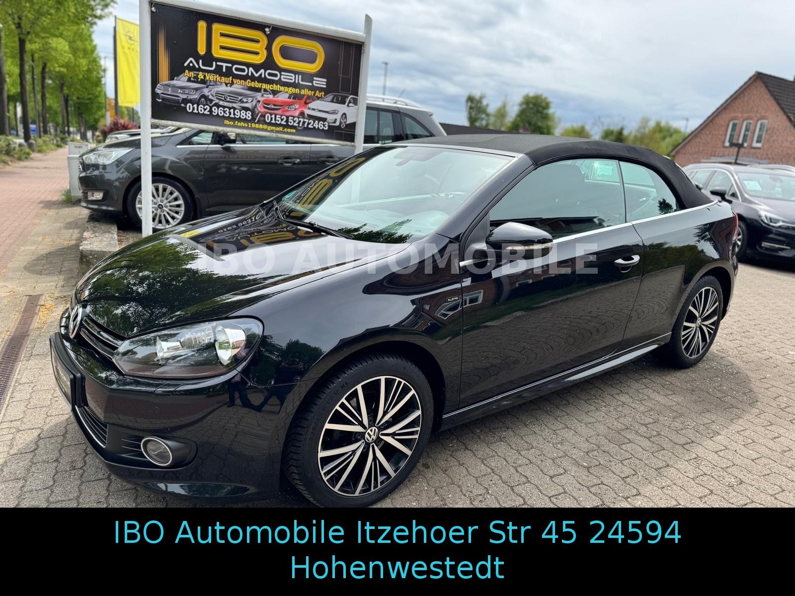Volkswagen Golf VI Cabriolet Allstar +Navi+Sitzh+Kamera+