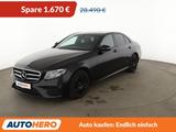 Mercedes-Benz E-Klasse E 200 AMG Line Aut.*NAVI*LED*360CAM* - Mercedes-Benz E 200 mit Benzin-Antrieb: Schwarz, Scheckheftgepflegt, Limousine