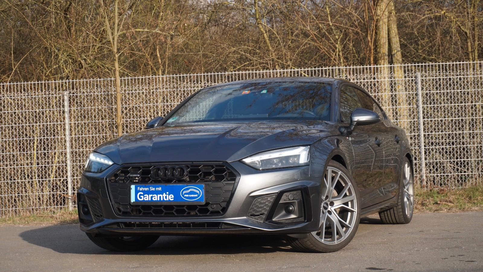 Audi A5 40TDI quatt S-Line Matrix ACC/Cam/AHK/TWA/HuD