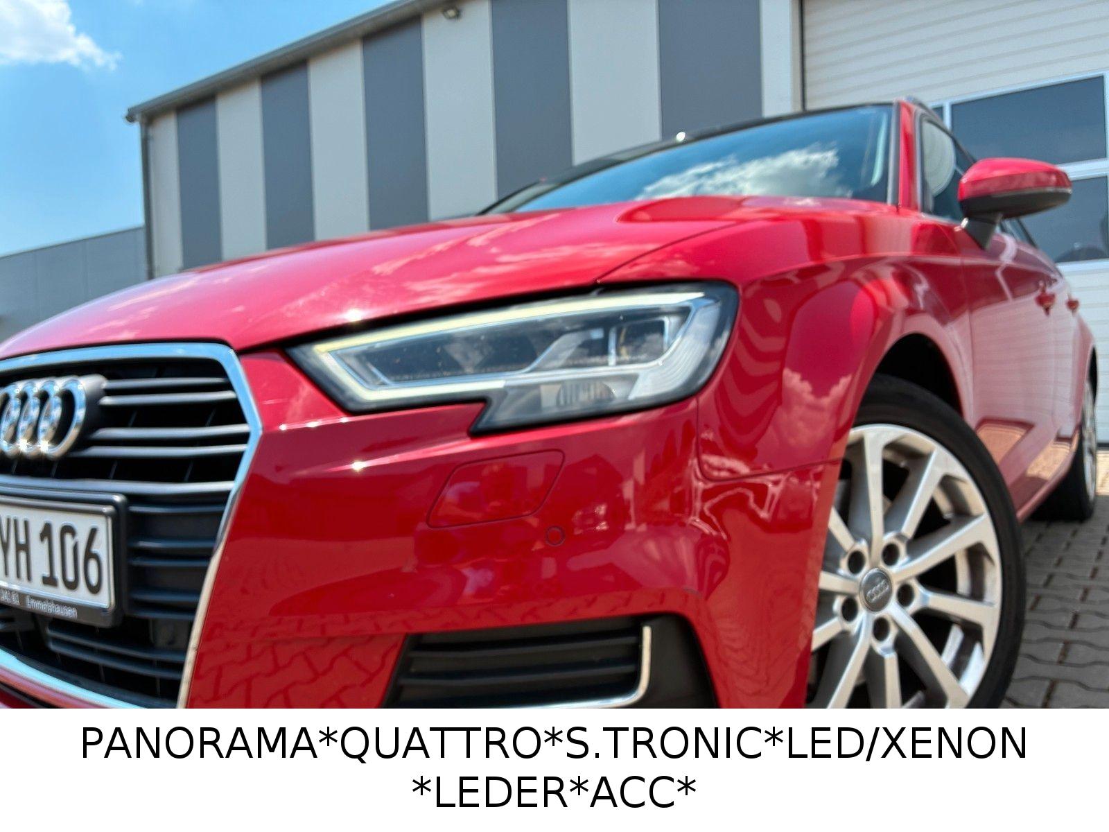 Audi A3 design quattro 2.0TDI Aut. PANO*LED*LEDER*ACC