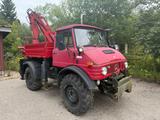 Unimog Mercedes-Benz Unimog 406, mit Atlas-Ladekran &  - Unimog 406