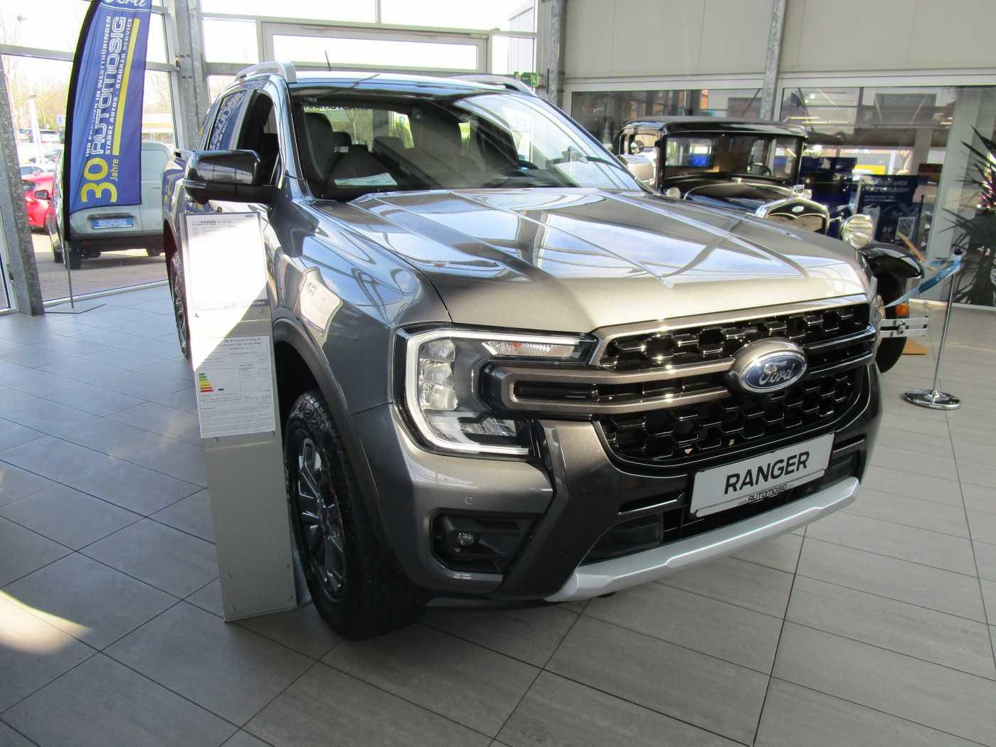 Ford Ranger 2,0 l EB Doka Autm. Wildtrak/AHK/ACC/360°