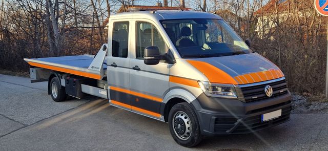 Volkswagen Crafter DoKa 55 LR Abschleppwagen TISCHER