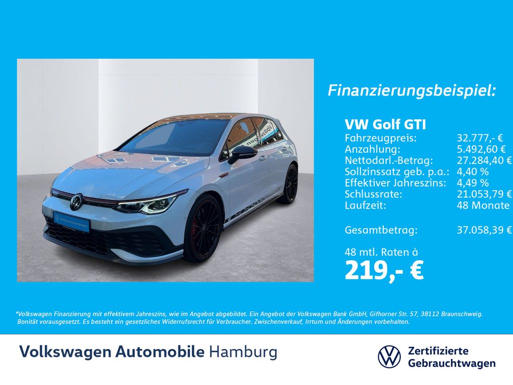 Golf VIII GTI "Clubsport" Edition 45 LED DCC