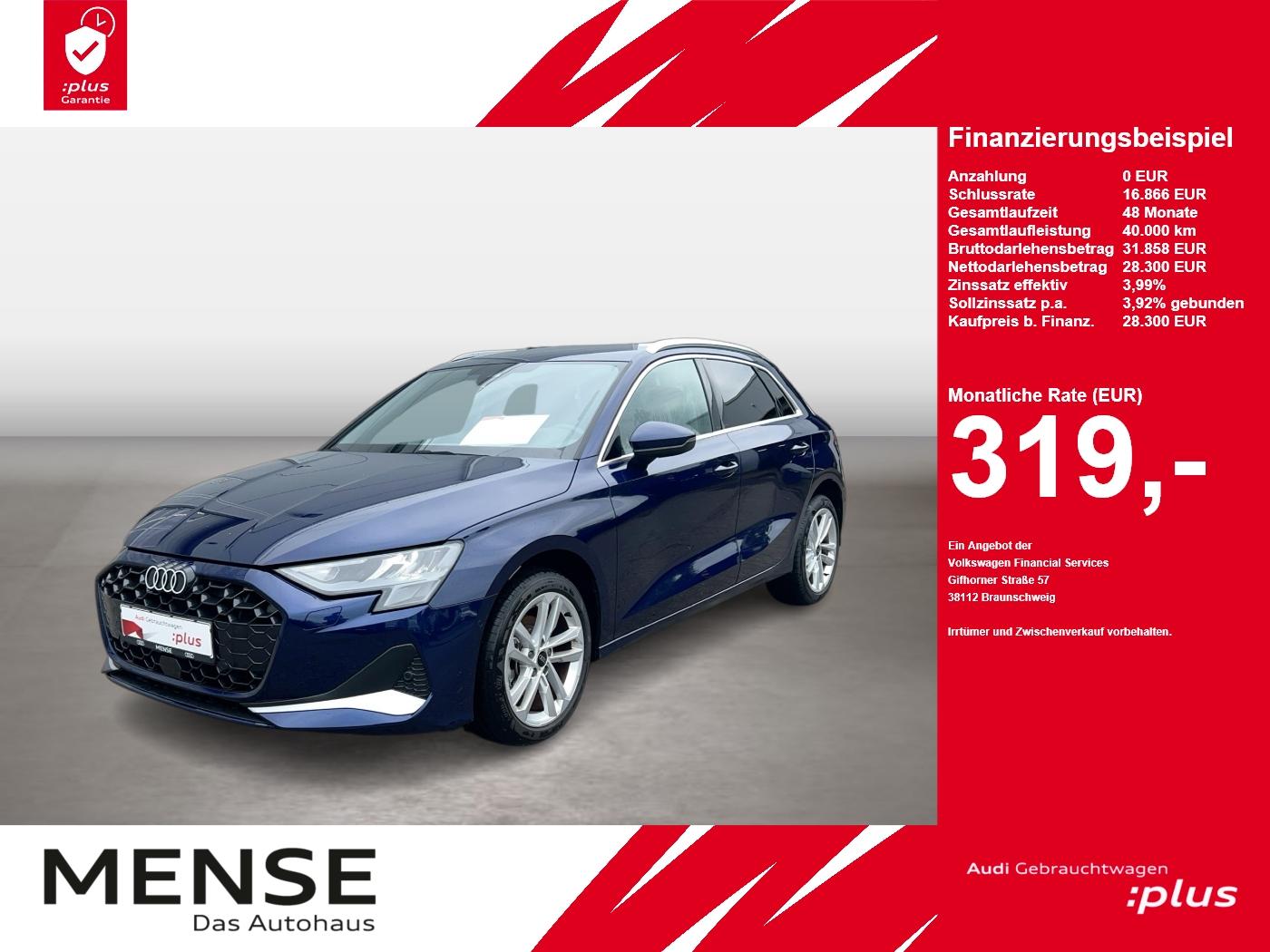 Audi A3 Sportback 30 TFSI S tronic Advanced Navi|PDC