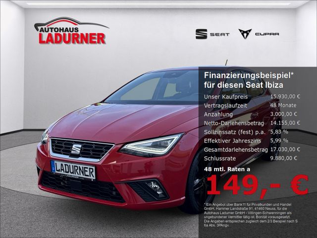 SEAT Ibiza FR Pro Black Edition *NAVI+LED+FullLink+RF
