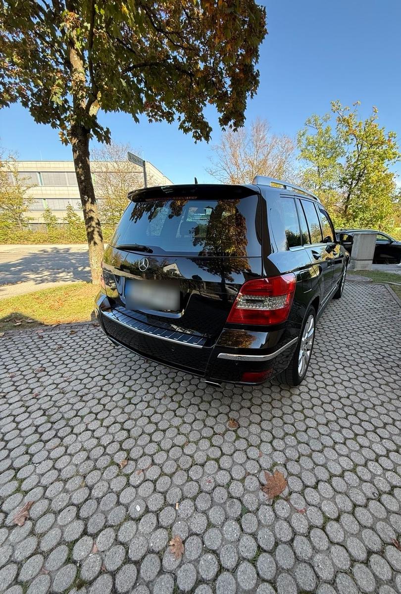 Mercedes-Benz GLK350 2011 — rear view