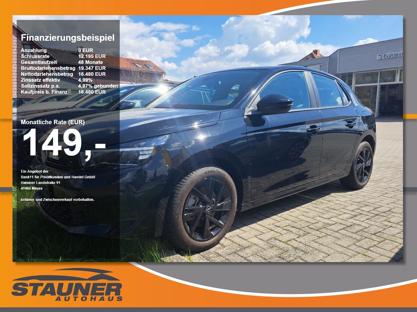 Opel Corsa F 1.2 Turbo GS LED Kam. SHZ Facelift PDC