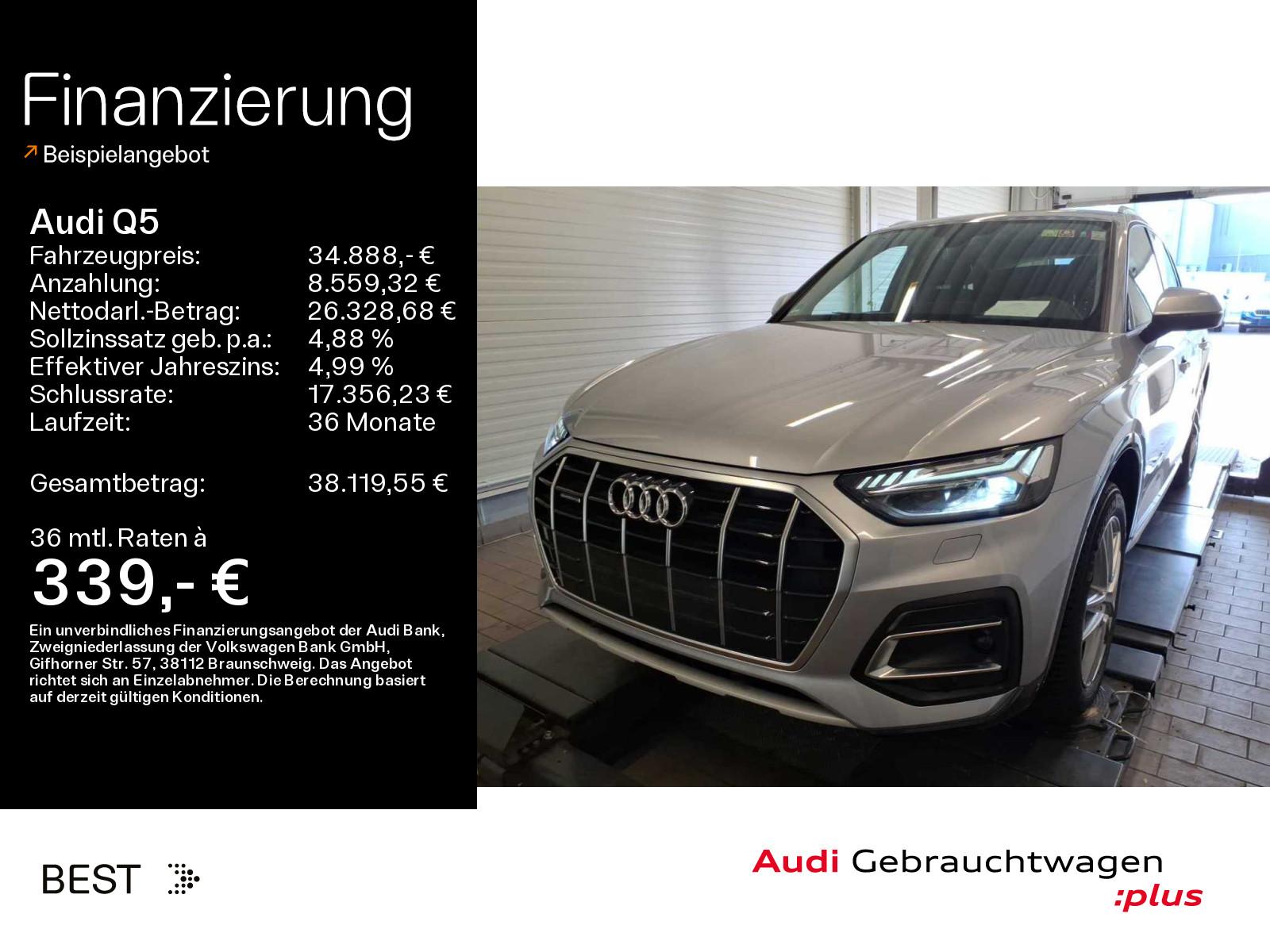 Audi Q5 advanced 50 TFSI e qu. B&O*Leder*Matrix*Navi