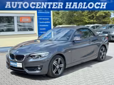 BMW 220 i Cabrio Sport Line*Auto.*Leder*Navi*LED*AHK - gebrauchte BMW 220 aus dem Jahr 2017