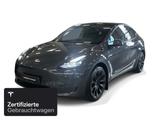 Tesla Model Y Long Range AWD - silberne Tesla Model Y