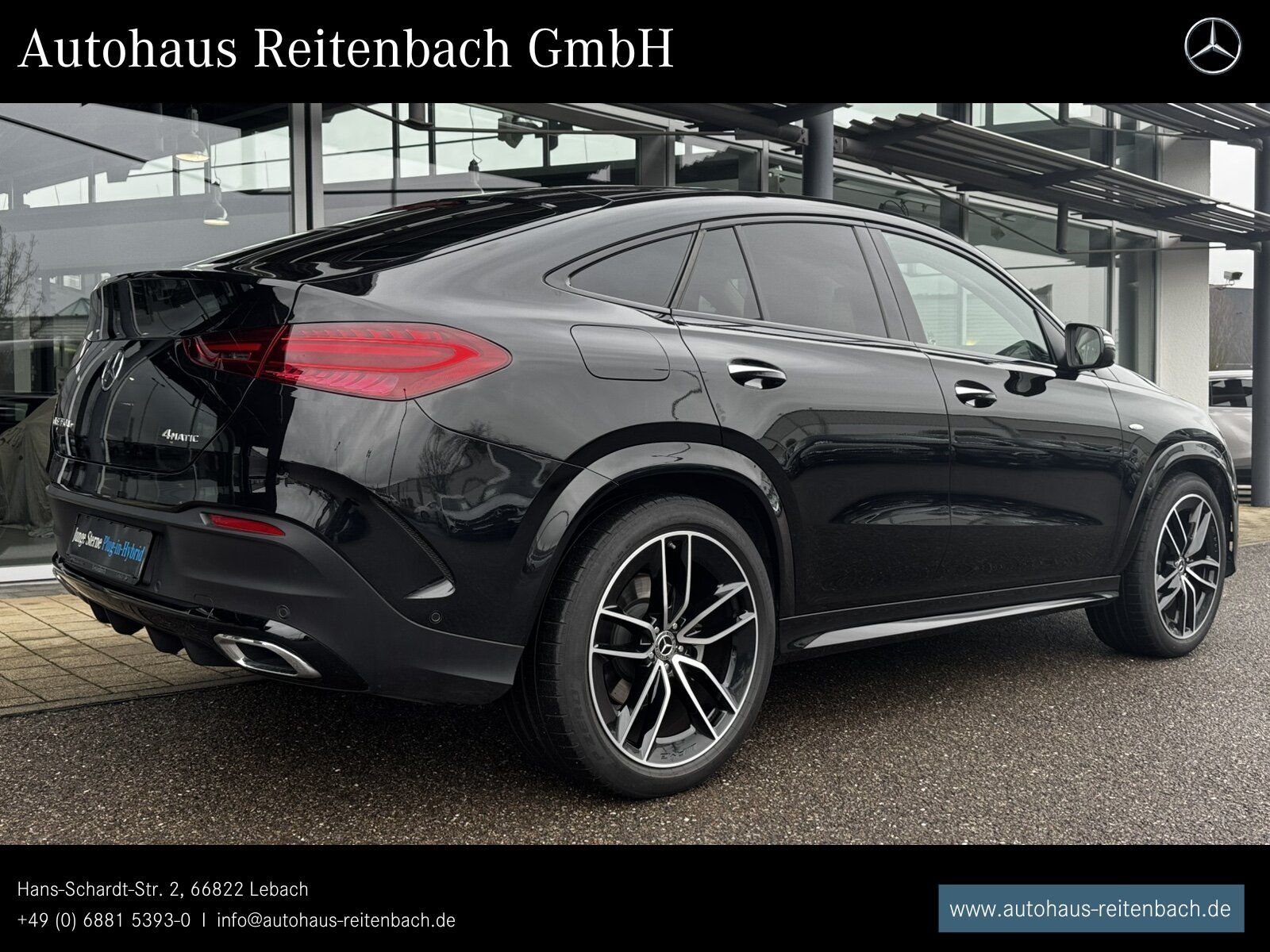 Mercedes-Benz GLE350de 4M COUPE AMG+AHK DIST+22+NIGHT+360+BURM foto 4