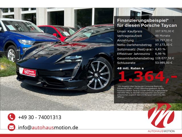 PORSCHE Taycan Turbo Chrono Matrix Bose HUD Pano 20'LM B