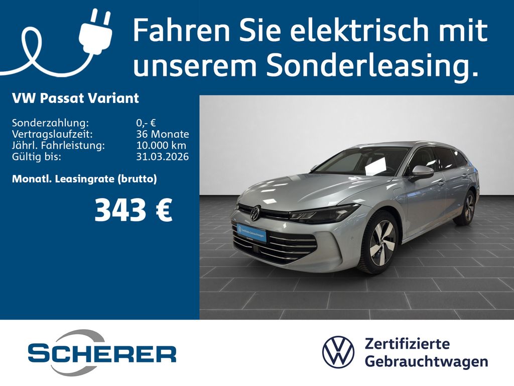 Passat Variant 1.5 eHybrid Business NAVI AHK HUD