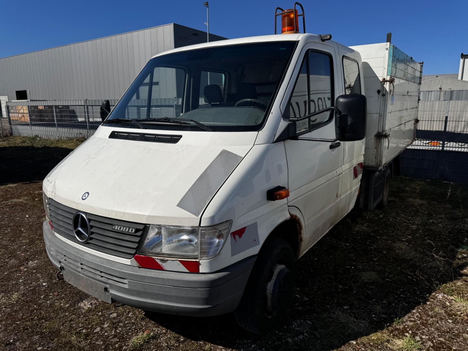 Mercedes-Benz Sprinter 408 Kipper abgelastet auf 3.5to., Ahk