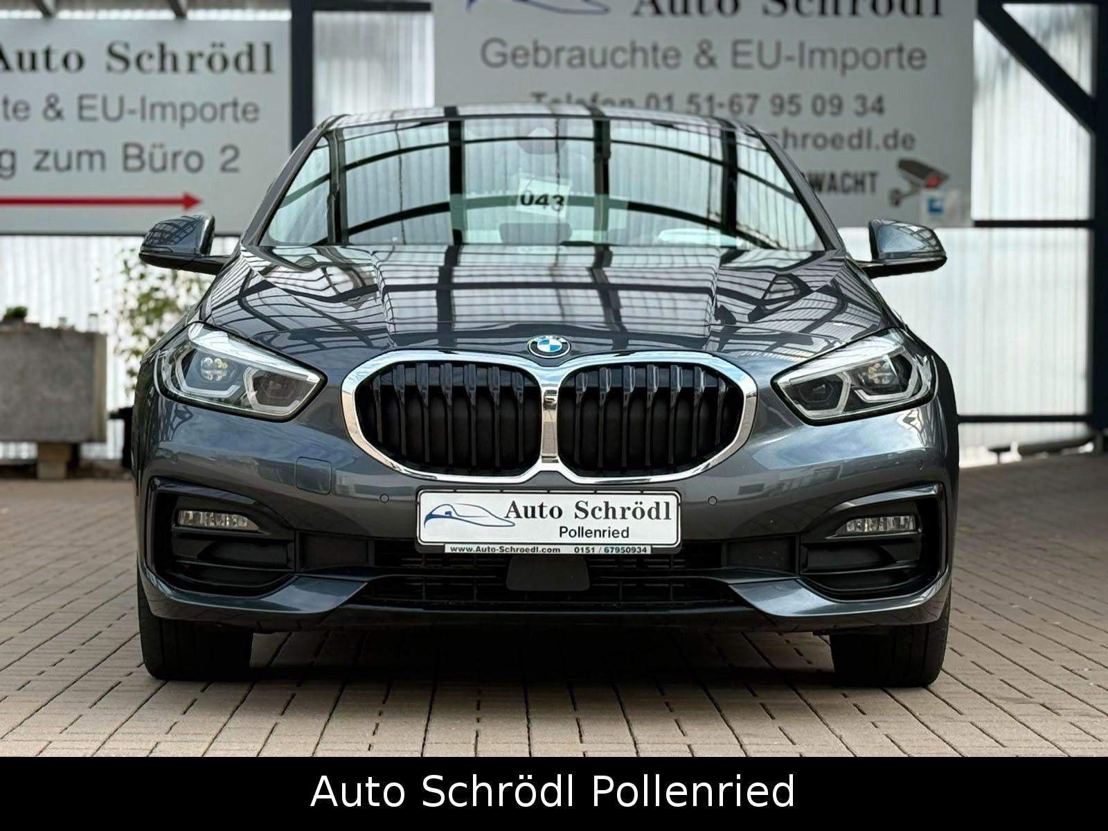 BMW 1 Series d xDrive Aut. Sport Line, Leder, LED, Navi, миниатюра 7