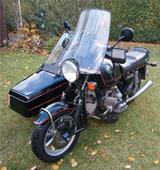 BMW R 100 EML Gespann, HU 11/27 u. Oldtimerabnahme. - BMW R 100 OLDTIMER