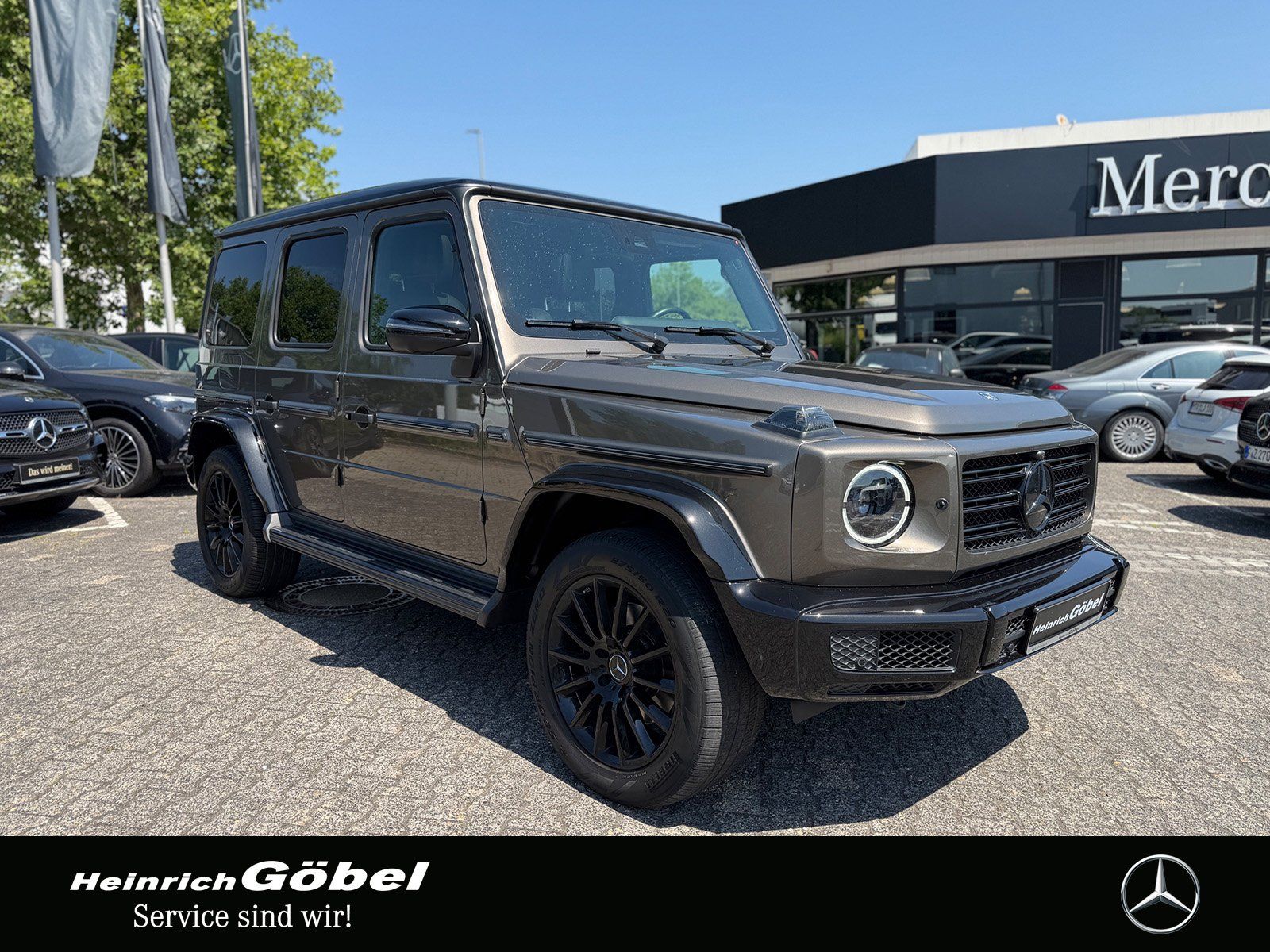 Fahrzeugabbildung Mercedes-Benz G 350 d AMG Line 1.Hand, Night-Paket