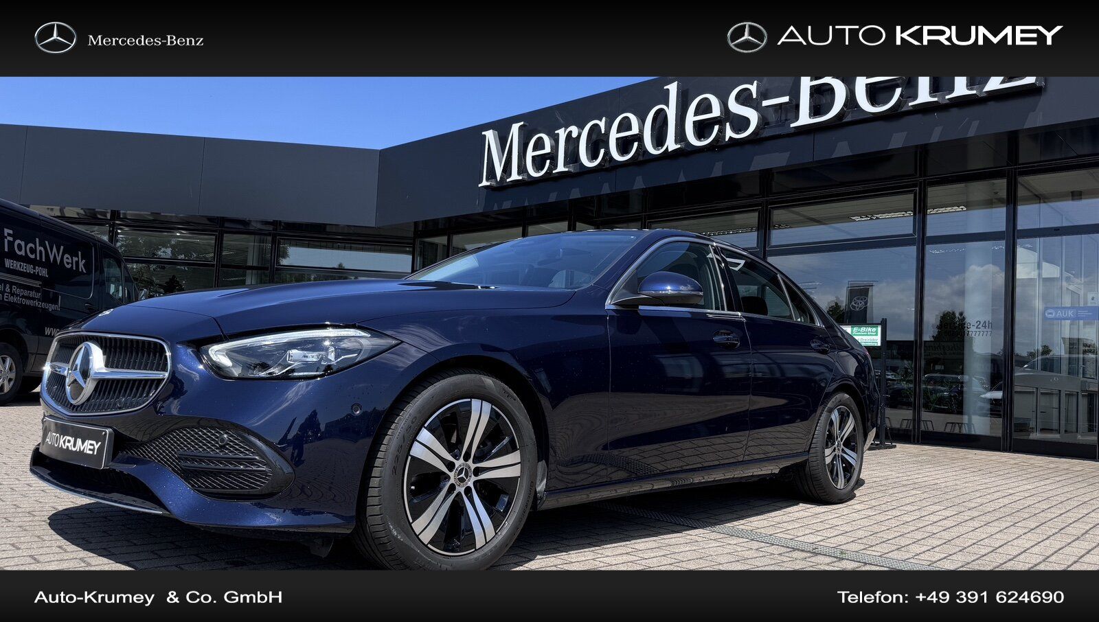 MERCEDES-BENZ C 180 AVANTGARDE+LED+SpurassistentNavi/Autom.