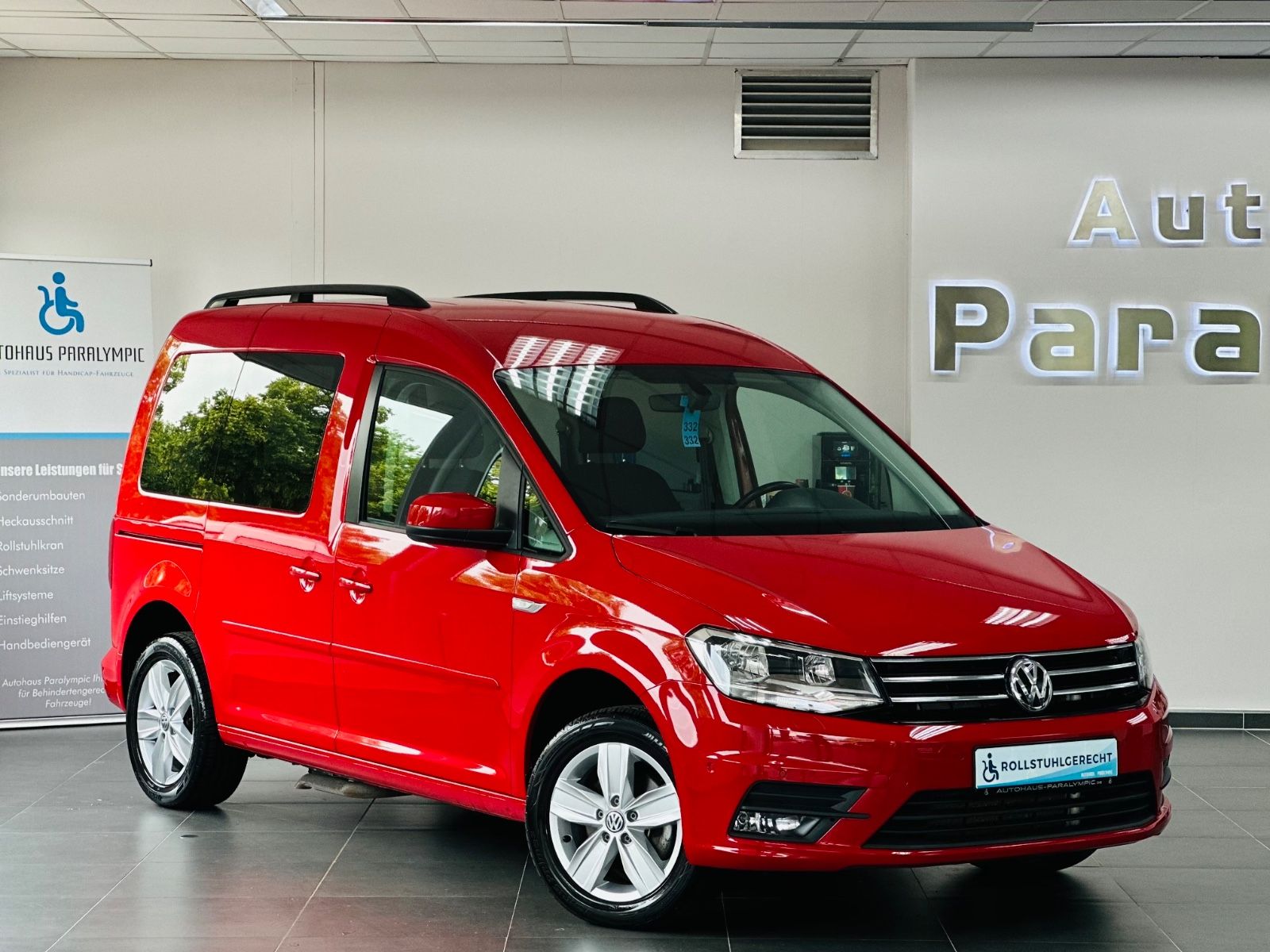 Caddy Comfortline TDI Behindertengerecht-Rampe