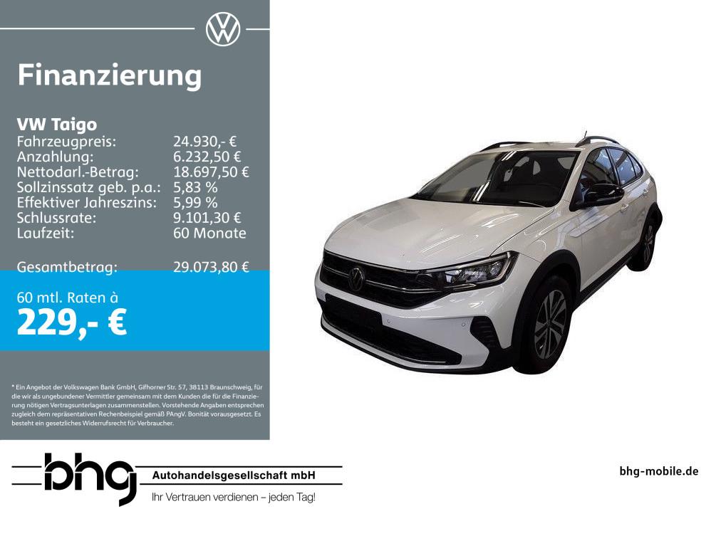 Volkswagen Taigo 1.0 TSI DSG ENERGY AHK AccTravelAssist LED