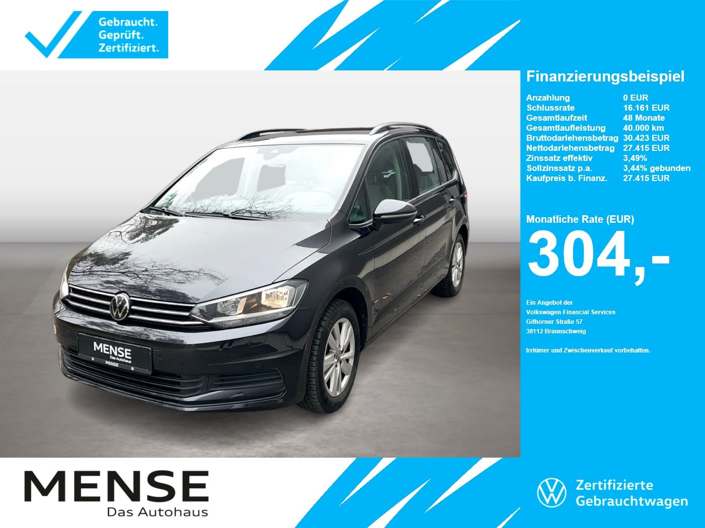 Volkswagen Touran 1.5 TSI Comfortline 7-Sitzer CarPlay ACC foto 1