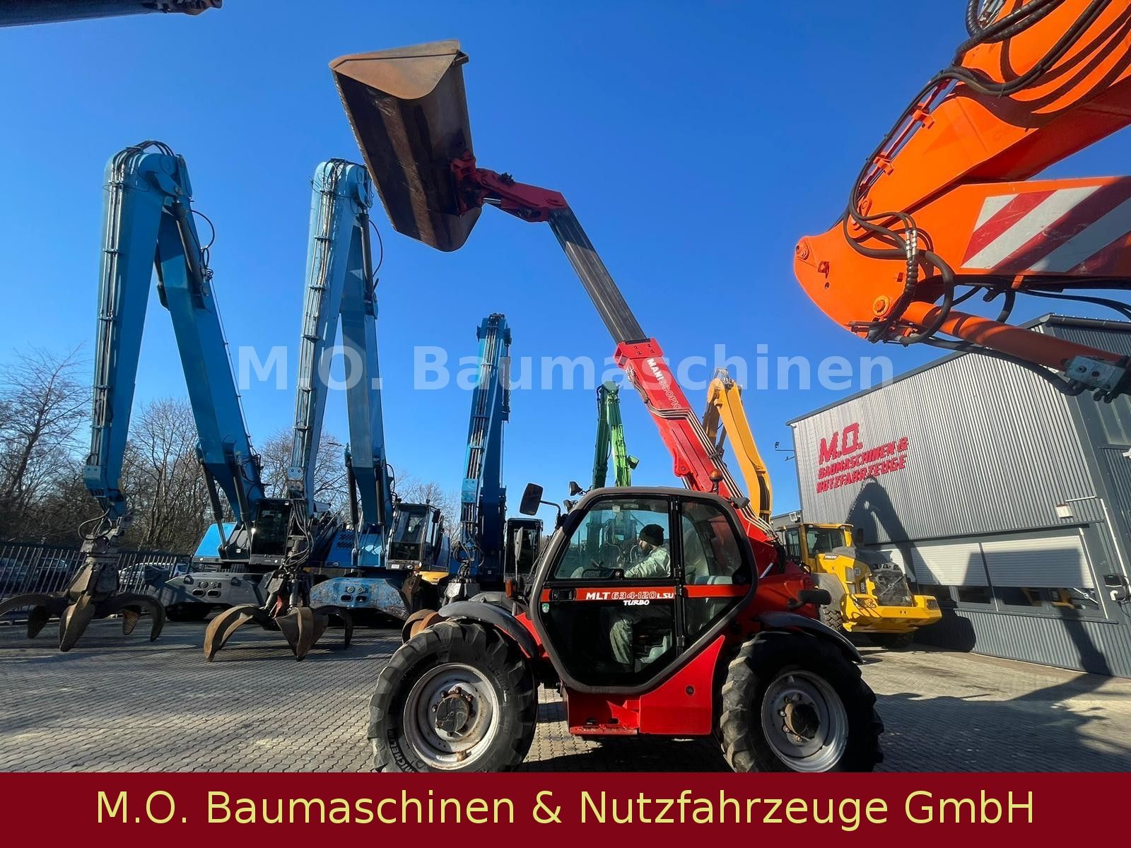 Fahrzeugabbildung Manitou MLT 634-120 LSU Turbo / SW / Gabel / Schaufel /