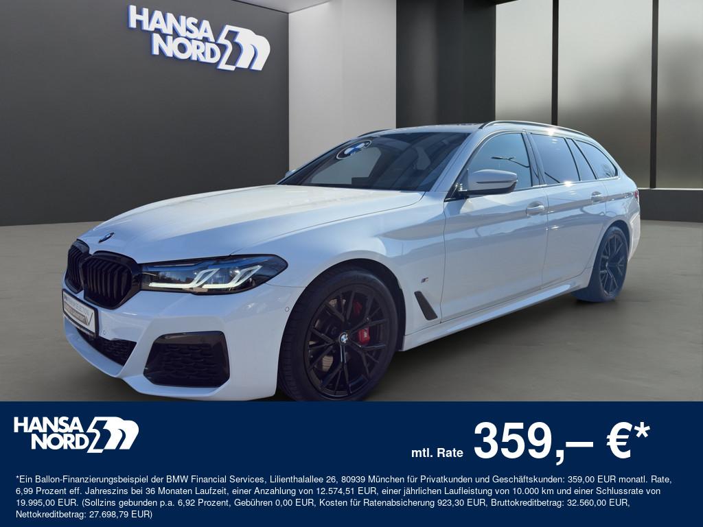 BMW 520d T. M-SPORT LASER NAV HUD PANO 360° H/K 19"