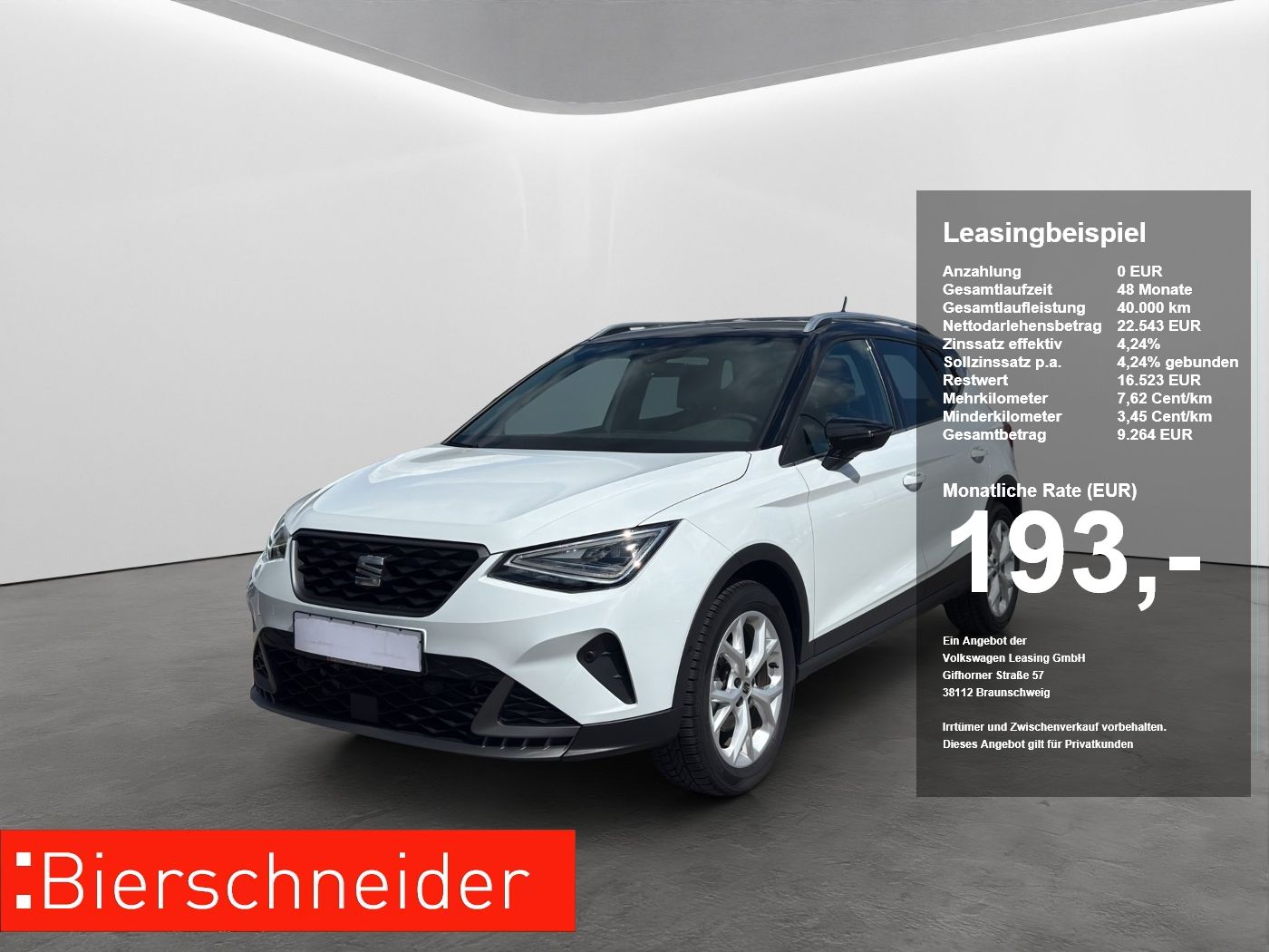 Seat Arona 1.0 TSI DSG FR LED NAVI ACC PARKASS KEYLES