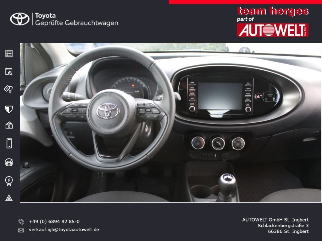 Fahrzeugabbildung Toyota Aygo X Play Kamera Allwetterreifen