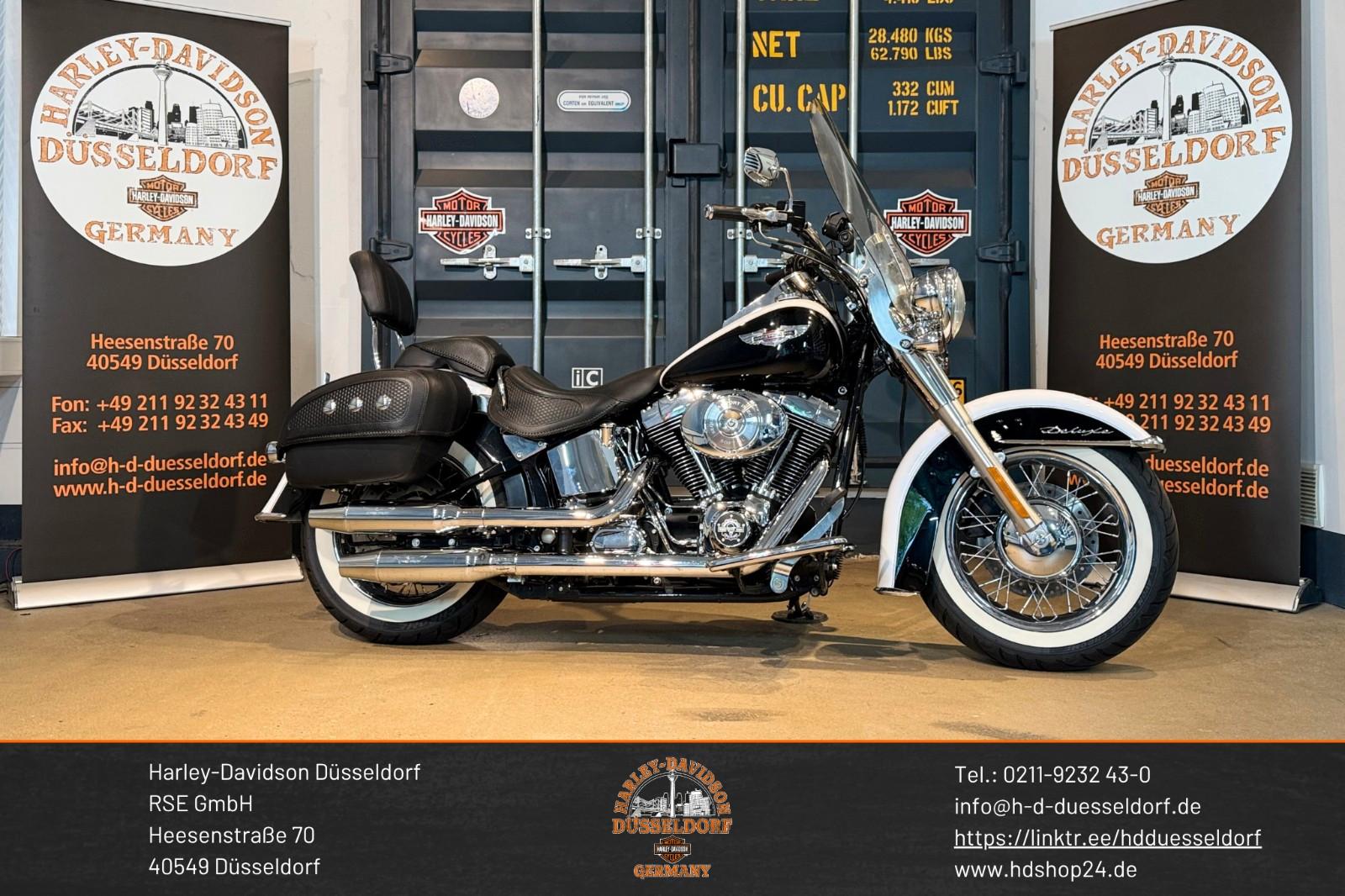Harley-Davidson FLSTI Heritage Softail-Deluxe-Kesstech-TOP!