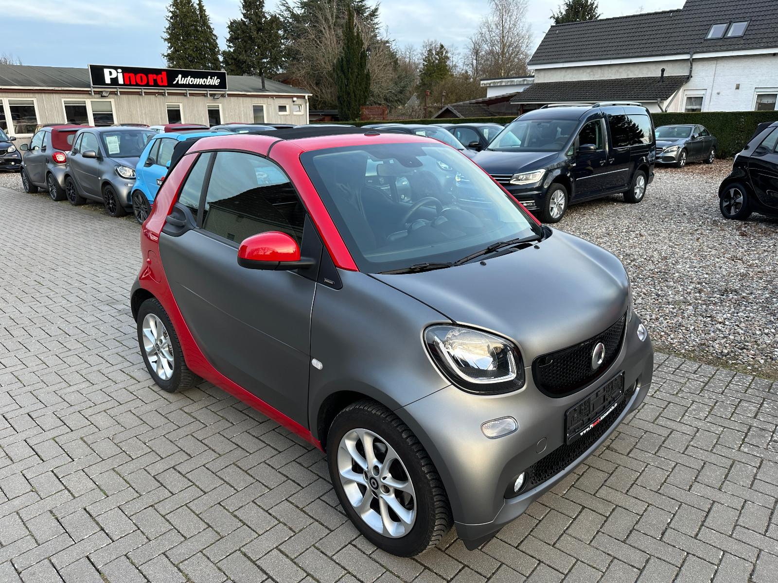 Smart ForTwo cabrio Passion LED-NAVI-90PS-KAM-DAB-ALU