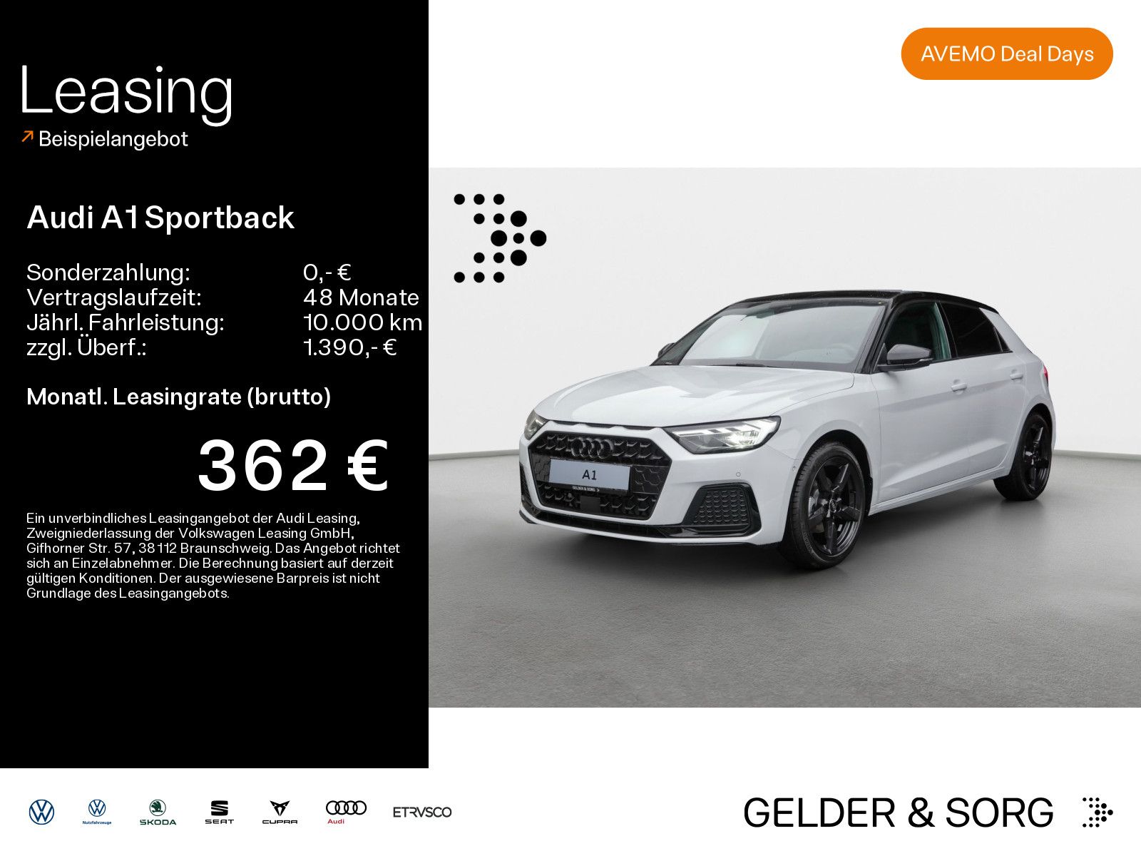 Audi A1 Sportback 30 TFSI S-tr. advanced *LED*SHZ*EPH