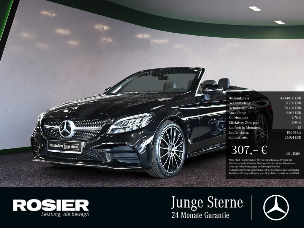 Mercedes-Benz C 200 Cabrio AMG Line Burmester LED Navi Kamera