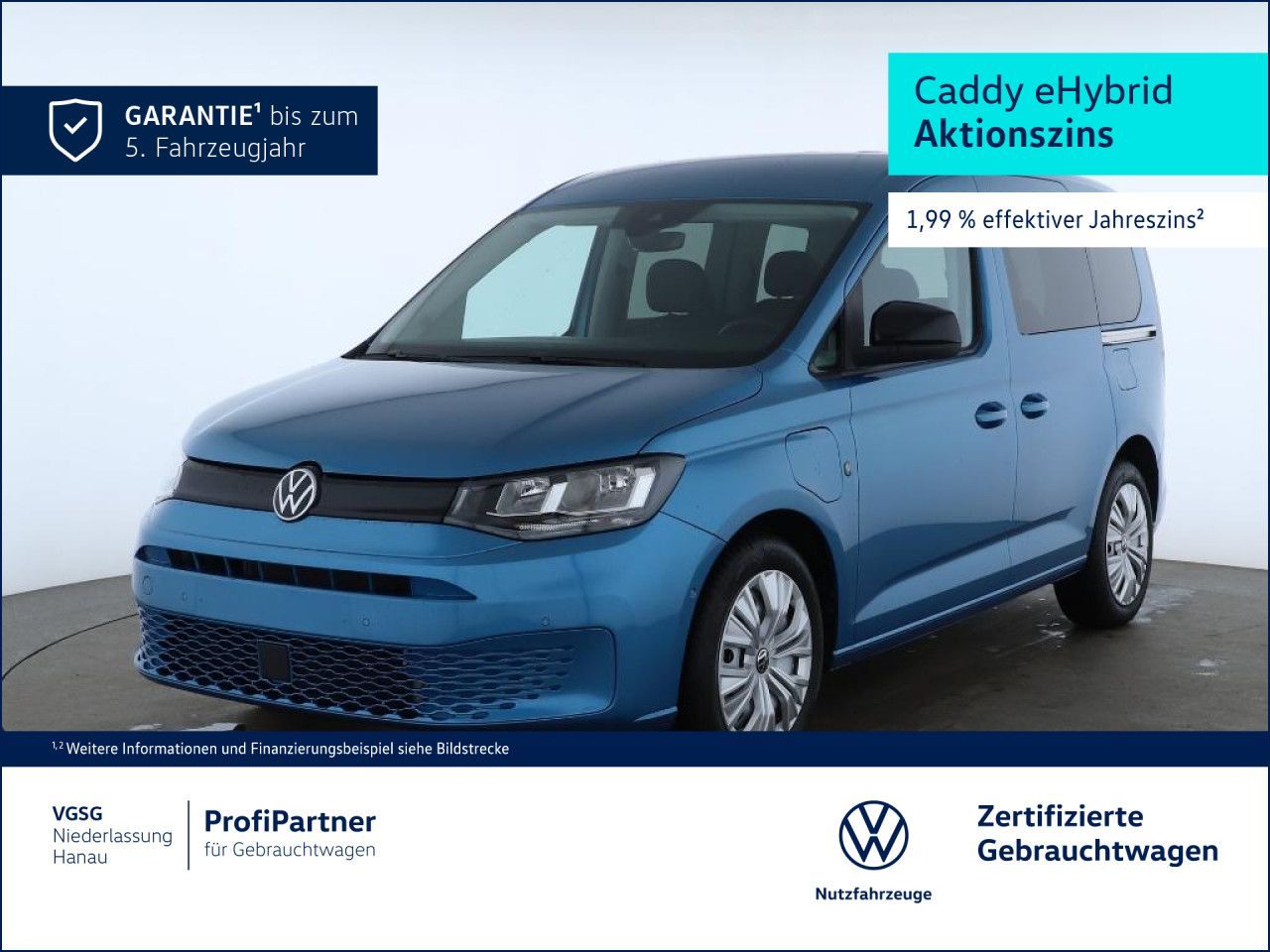 Volkswagen Caddy Vorb.AHK Sitzhzg. AGR Kamera PDC ACC Klima