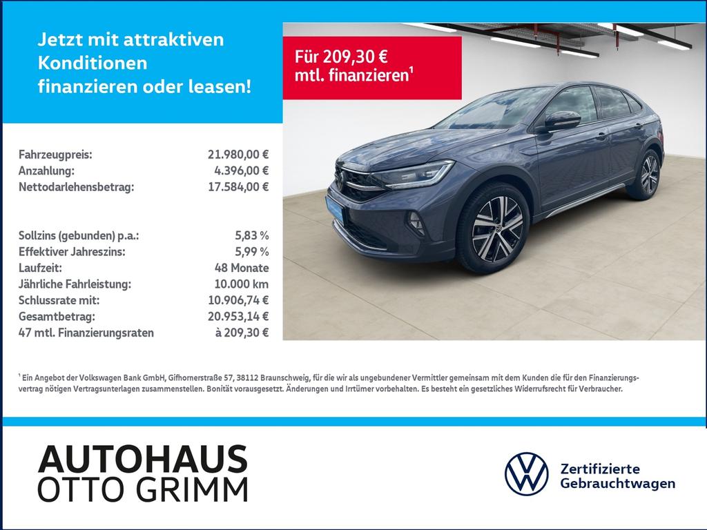 Volkswagen Taigo 15 TSI Style DSG Pano AHK Kamera 2022