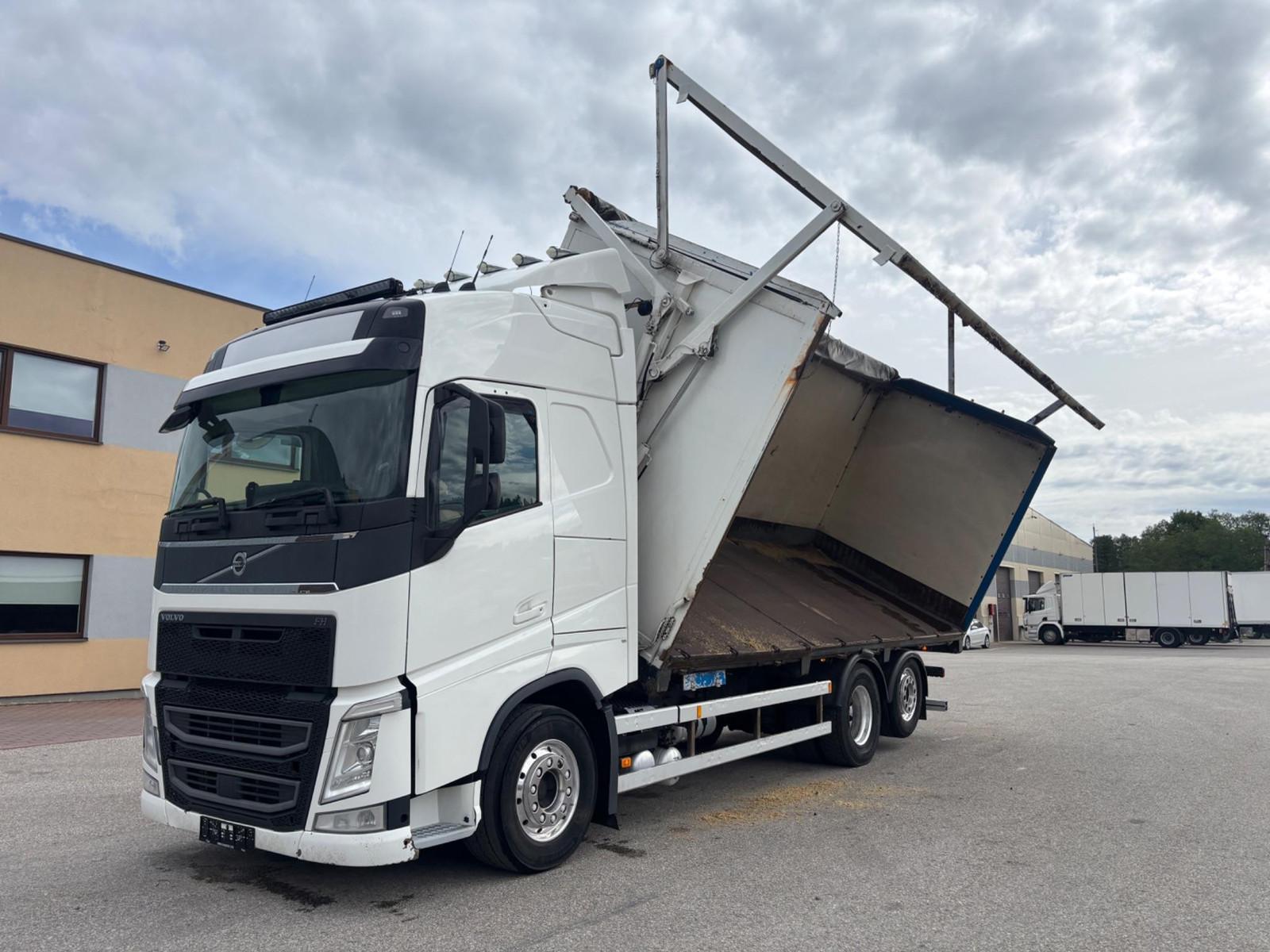 Volvo FH500 6x2*4 EURO6 + RETARDER + WOODCHIP BOX