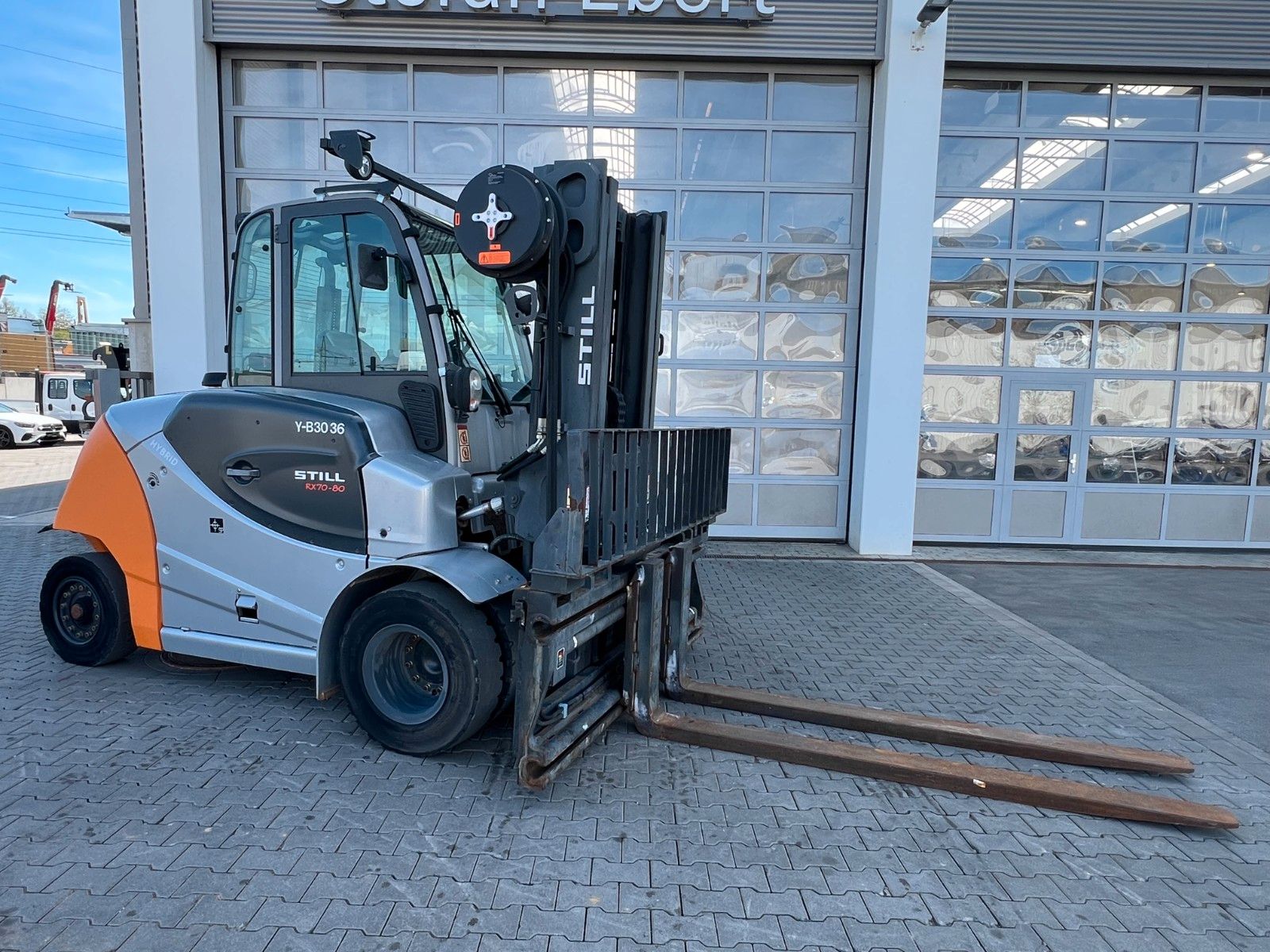 Fahrzeugabbildung Still RX70-80 / Tripex: 4.70m! / Zinkenversteller / SS