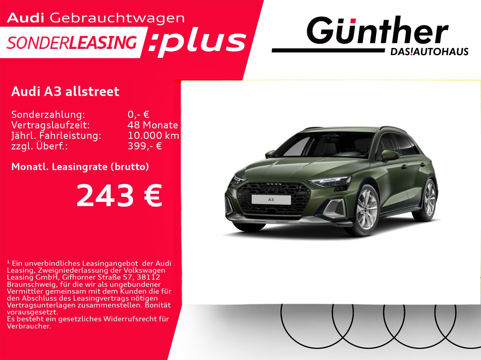 Audi A3 allstreet TFSI+WINTERRÄDER+AHK+KAMERA+EL HECK