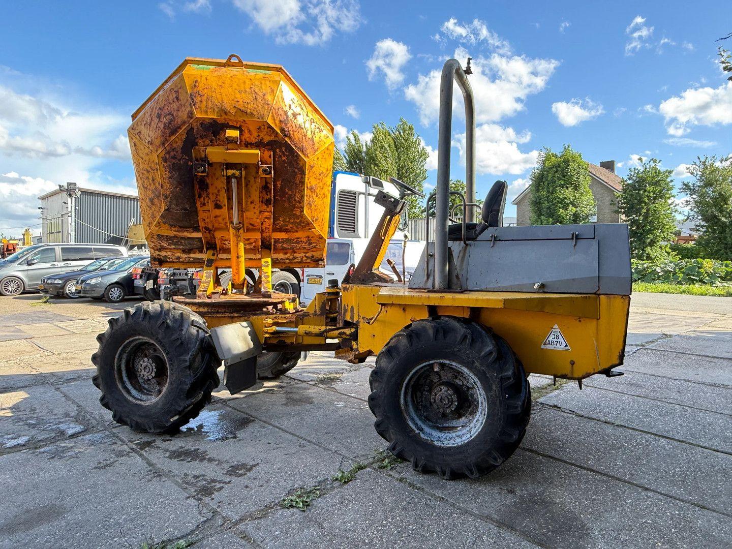 Terex 6000RS 4X4 Swivel 6T Mini Dumper Rotary