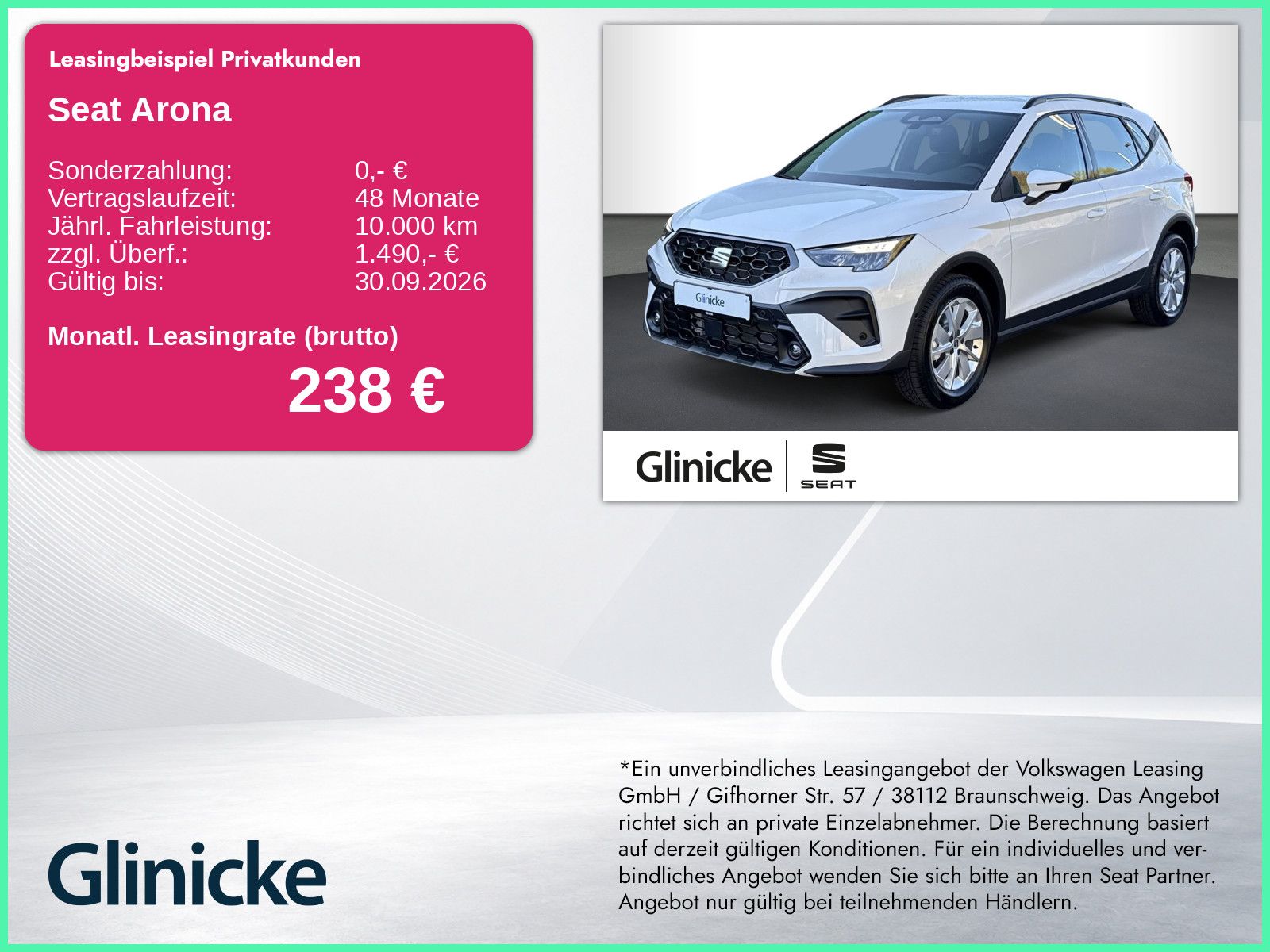 Seat Arona Style 1.0 TSI DSG, RFK, NAVI