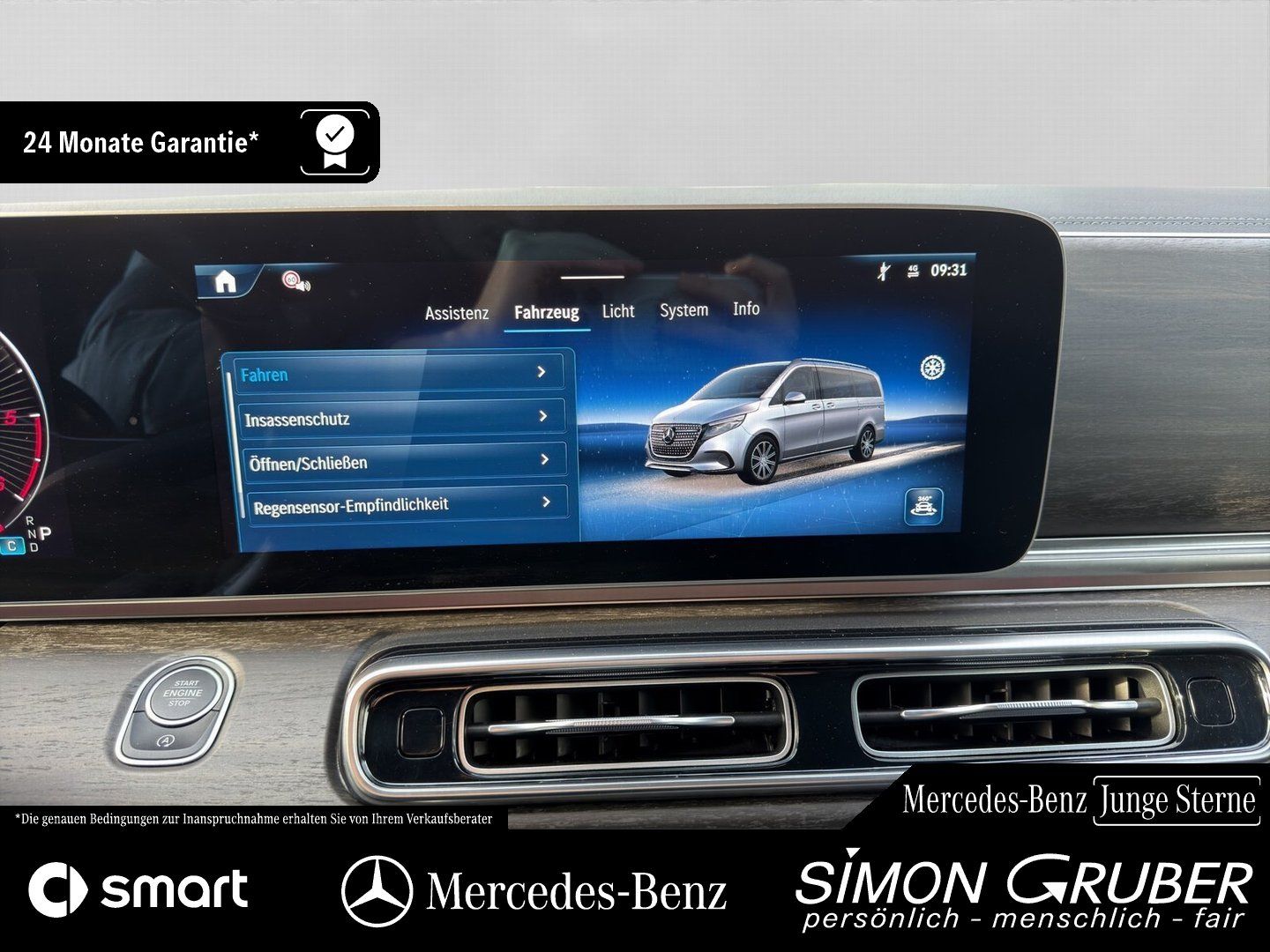 Fahrzeugabbildung Mercedes-Benz V 300 d Avantgarde Extra lang 8Sitze Burm AHK