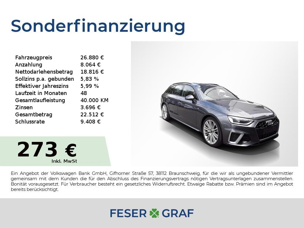 Audi A4 Avant 40 TDI S line quattro LED/AHK/ACC/PANO/