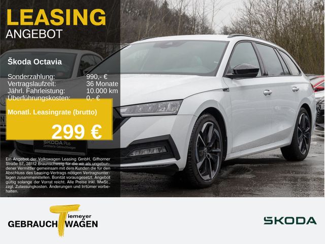 Skoda Octavia Combi 2.0 TSI DSG 4x4 SPORTLINE LM18 NAV