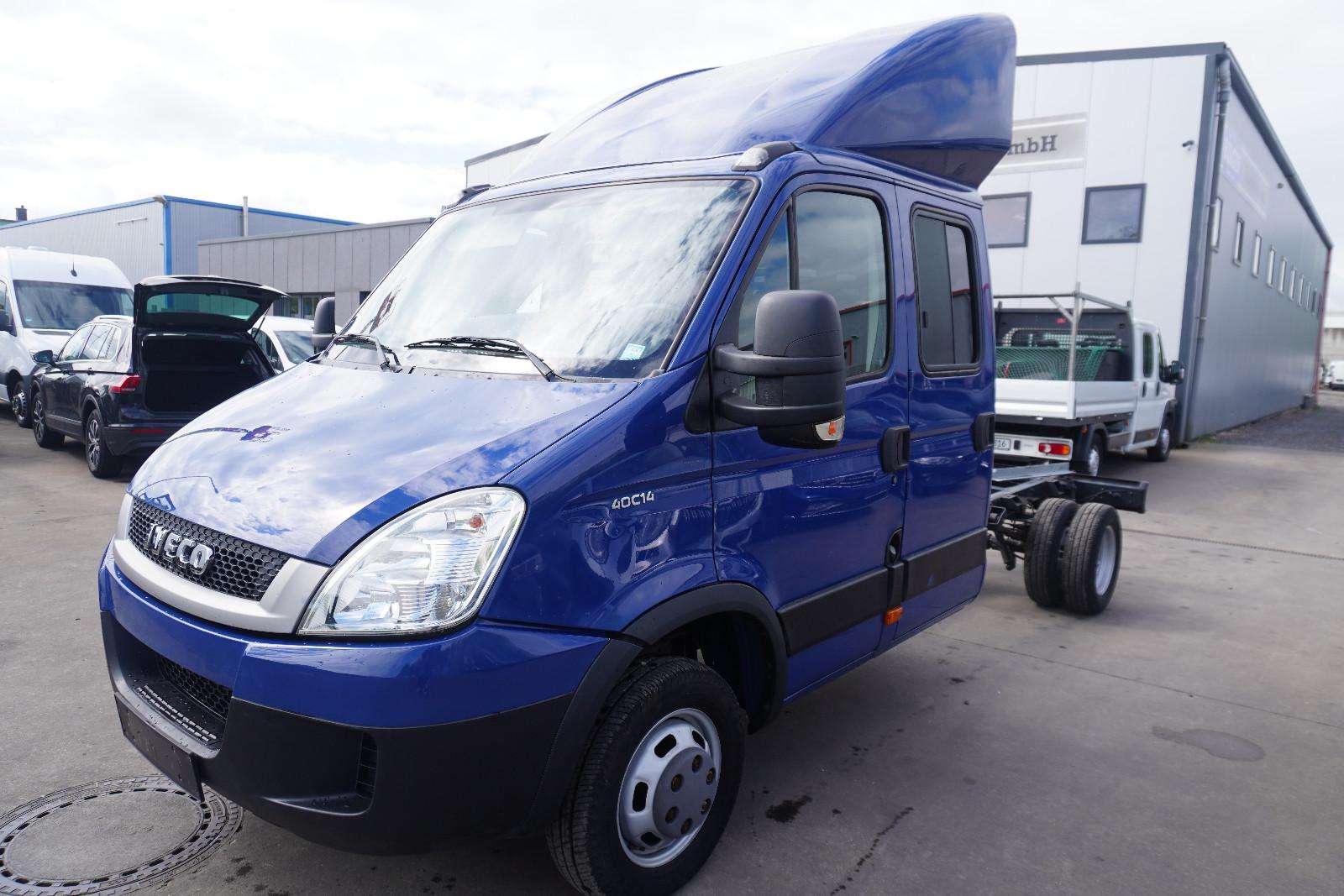 Iveco Daily 3.0 40C14 DoKa AHK Tempomat Klima