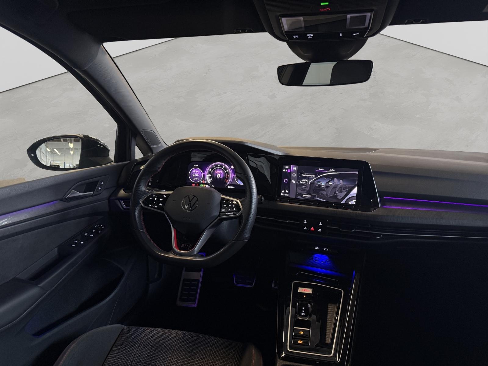 Volkswagen Golf VIII GTI STANDHZG-HUD-MATRIX-BLACK-ACC-RFK, миниатюра 12