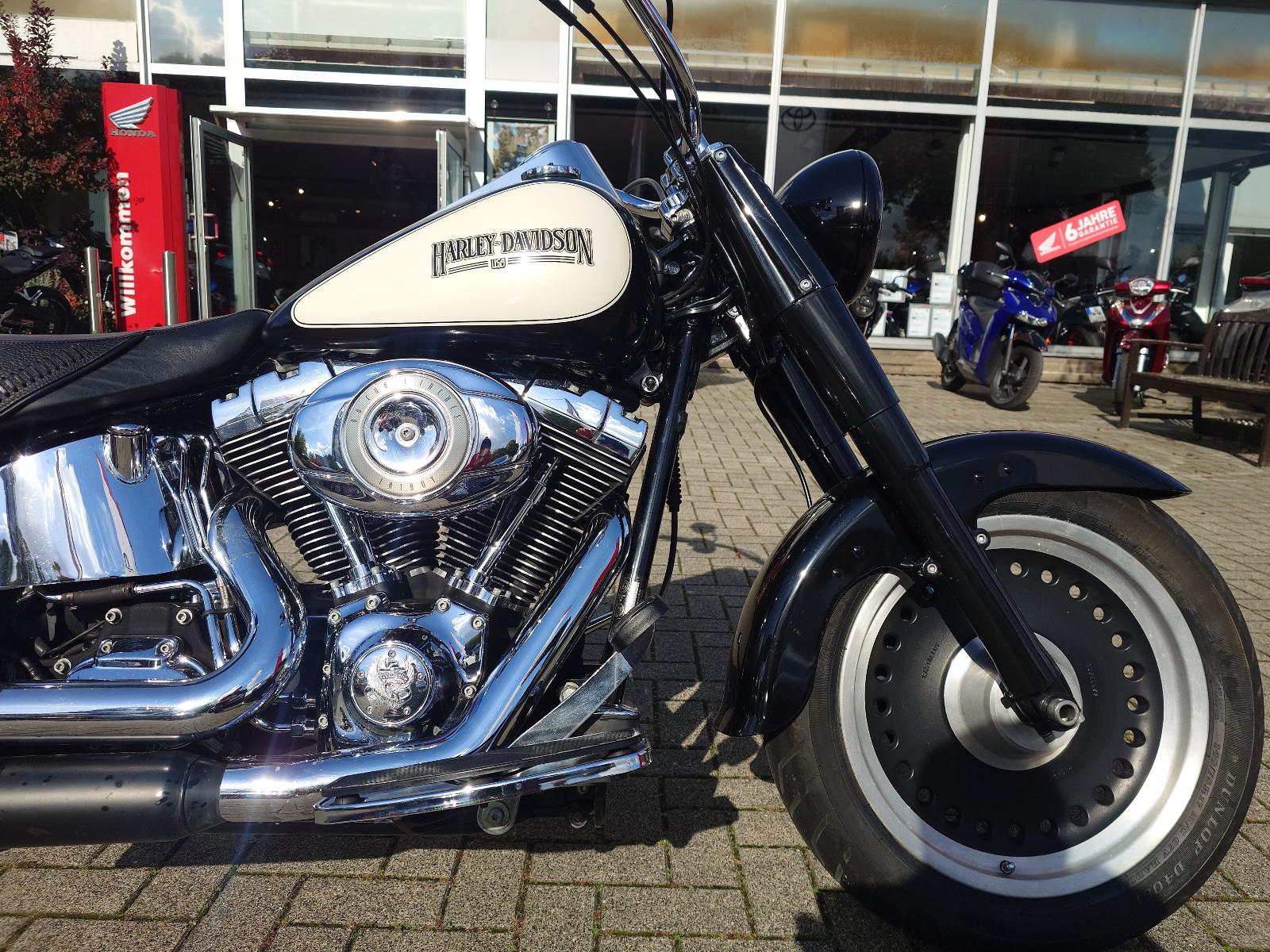 Harley-Davidson Fat Boy *neue Reifen*Creme*Falcon*Carfax*