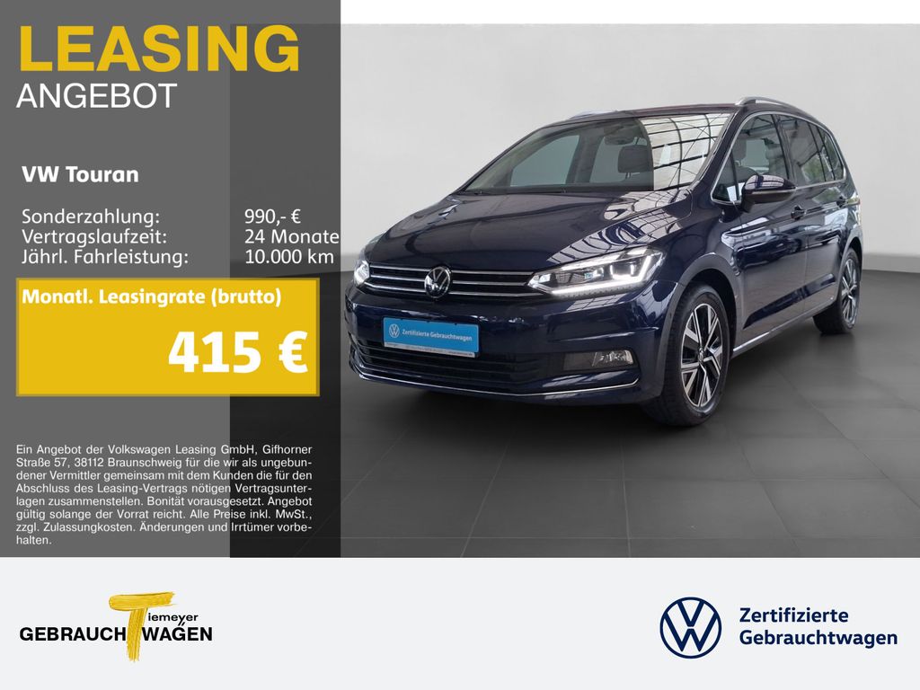 Touran 2.0 TDI DSG HIGHLINE UPE61 7-SITZE AHK NA