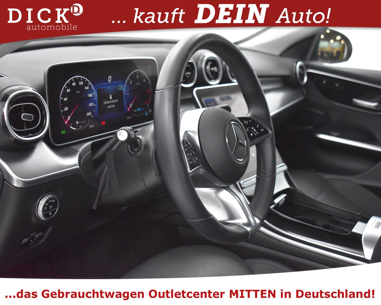 MERCEDES-BENZ C300d 9G Avantg NIGHT+MULTIKON+WIDES+KAM+ACC+LED - Image 12