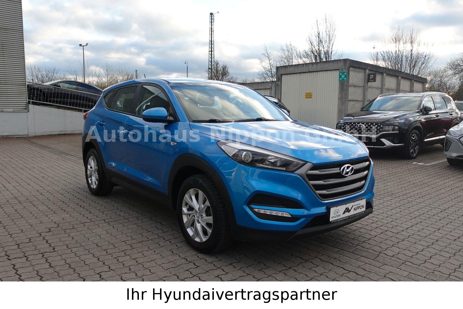 Hyundai Tucson blue Classic 2WD